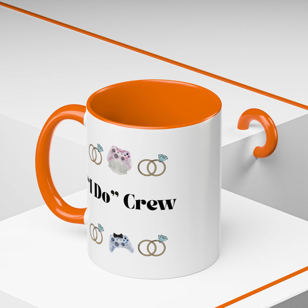 ''I Do' Crew' Accent Coffee Mug