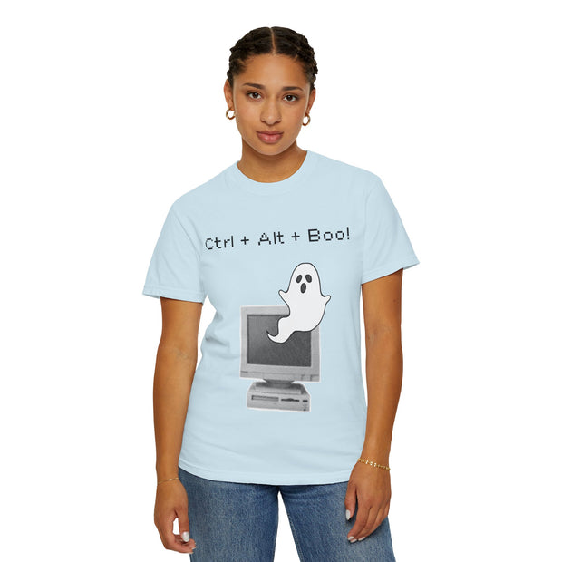 'Ctrl + Alt + Boo!' Unisex T-shirt