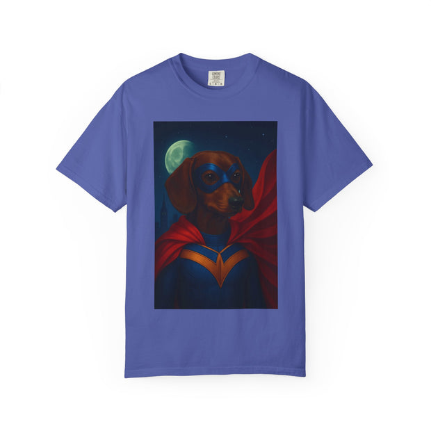 Superhero Dachshund T-shirt
