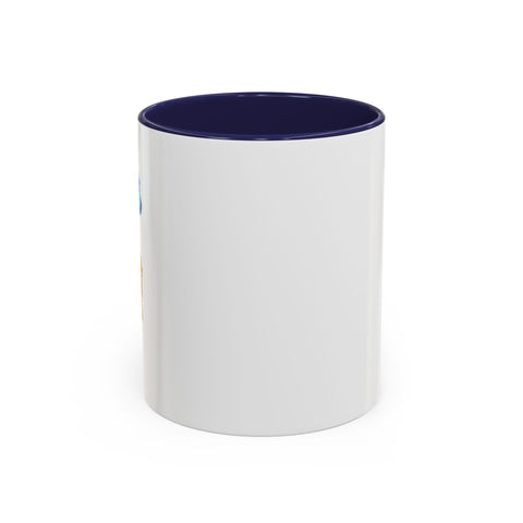 'Aries' Zodiac Accent Coffee Mug