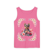 Geeky Goddess Yorkie Unisex Tank Top