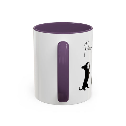 'Paws and Reflect' Dogs Accent Coffee Mug