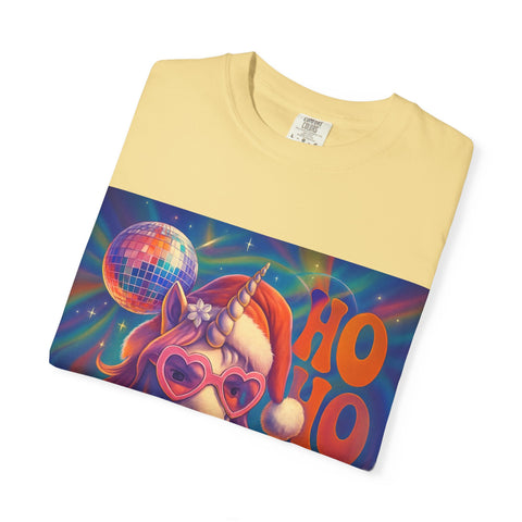 'Ho Ho Ho' Santa Unicorn Unisex T-shirt