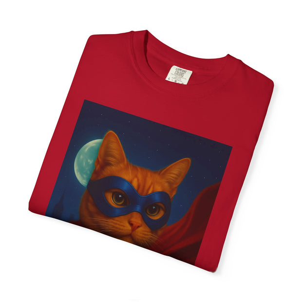 Superhero Orange Cat Unisex T-shirt
