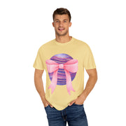 Pink/Purple Planet Wrapped In A Bow Unisex T-Shirt