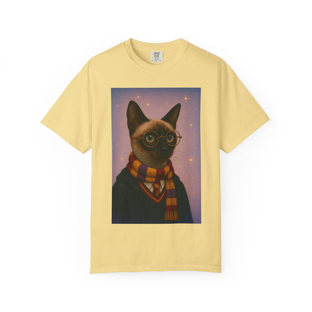 Pawgwarts Siamese Cat Unisex T-Shirt