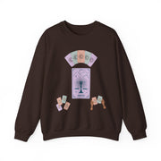'Justice' Tarot Card Unisex Crewneck Sweatshirt