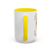 Geeky Goddess Pomeranian Accent Coffee Mug