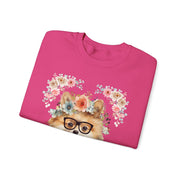 Geeky Goddess Pomeranian Unisex Crewneck Sweatshirt