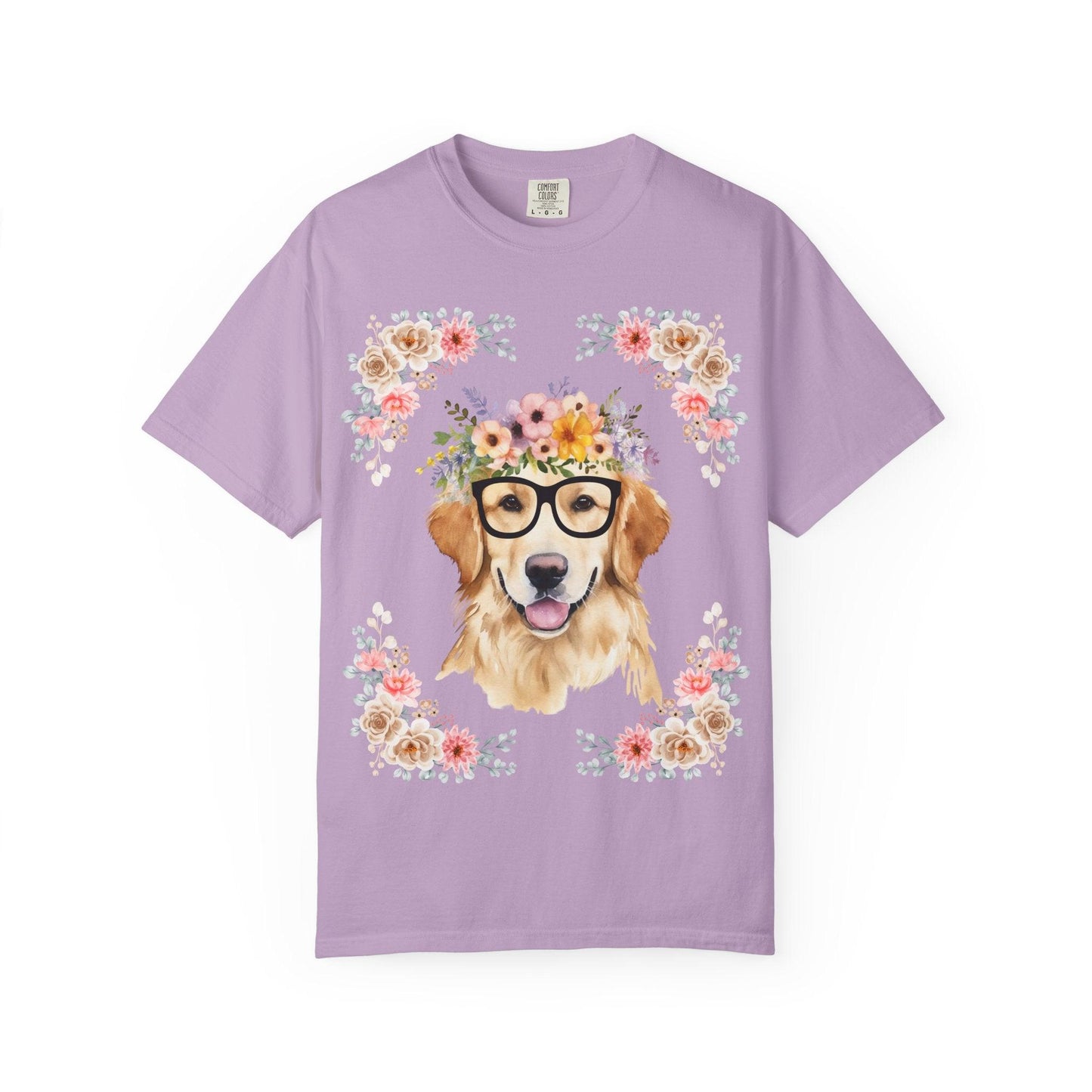 Geeky Goddess Golden Retriever Unisex T-Shirt
