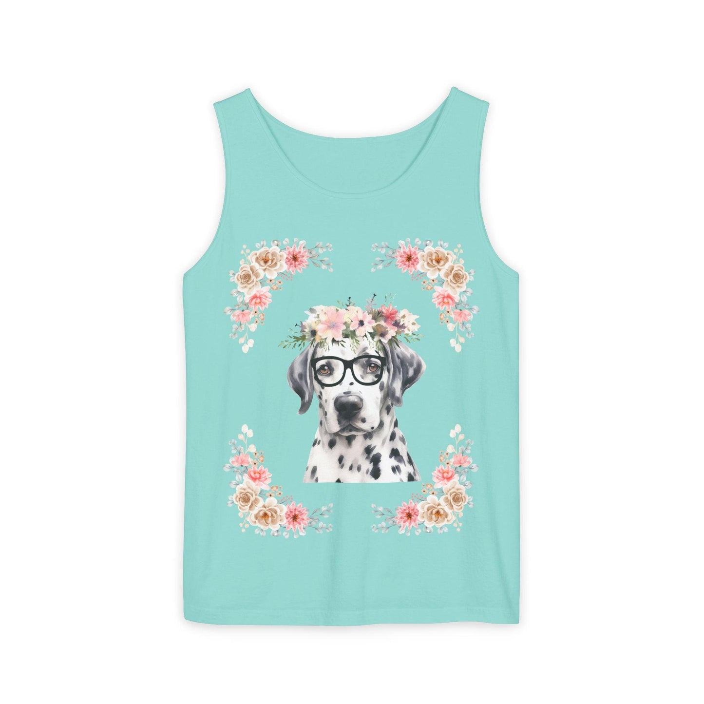 Geeky Goddess Dalmatian Unisex Tank Top
