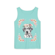 Geeky Goddess Dalmatian Unisex Tank Top