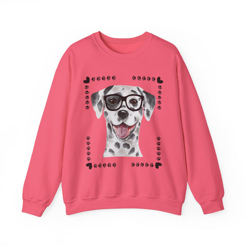 Geeky Good Dalmatian Unisex Crewneck Sweatshirt