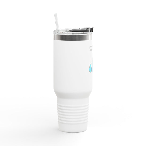 'Leveling Up Hydration' Insulated Travel Mug, 40oz