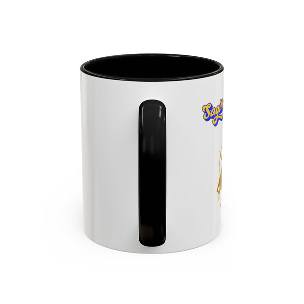 'Sagittarius' Zodiac Accent Coffee Mug