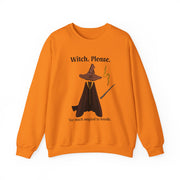 'Witch, Please. Too Much Magical To Handle' Wizard Unisex Crewneck Sweatshirt