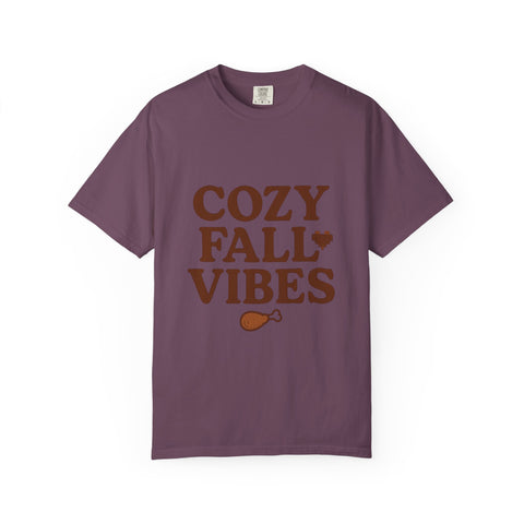 Cozy Fall Vibes T-shirt, Autumn Style Tee, Unisex Shirt for Casual Wear, Thanksgiving Apparel, Comfortable Everyday Outfits