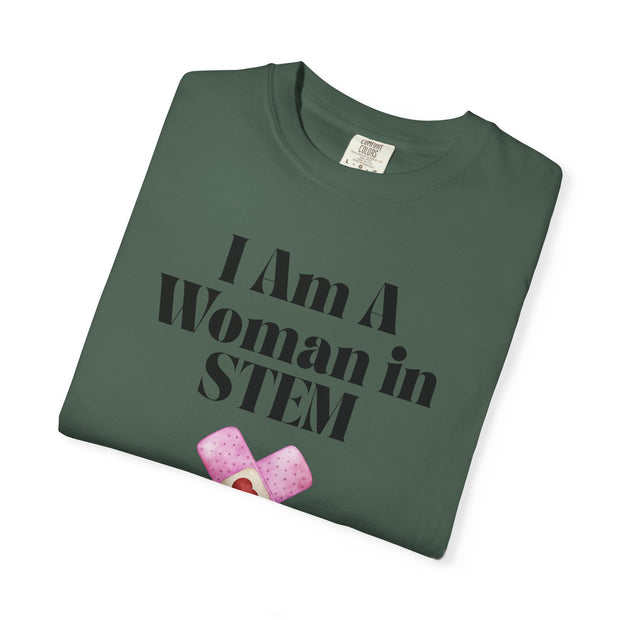 'I Am A Woman in STEM' Nurse Unisex T-Shirt