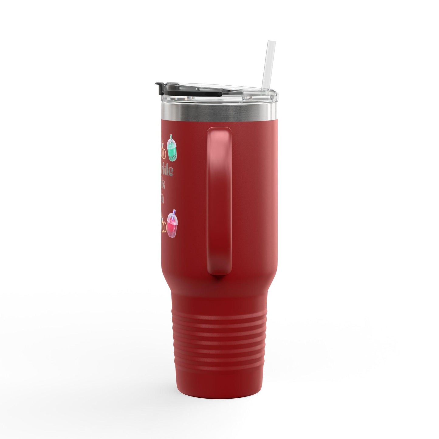 'This Bride Needs Boba' Insulated Travel Mug, 40oz