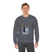 'My Patronus Is A Black Cat' Unisex Crewneck Sweatshirt