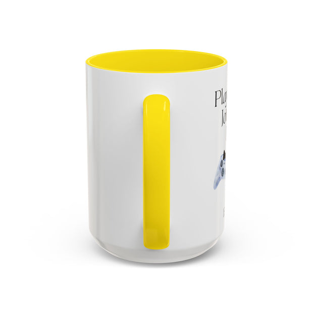 'Player 2 Has Joined The Party' 'Est. 2026' Accent Coffee Mug