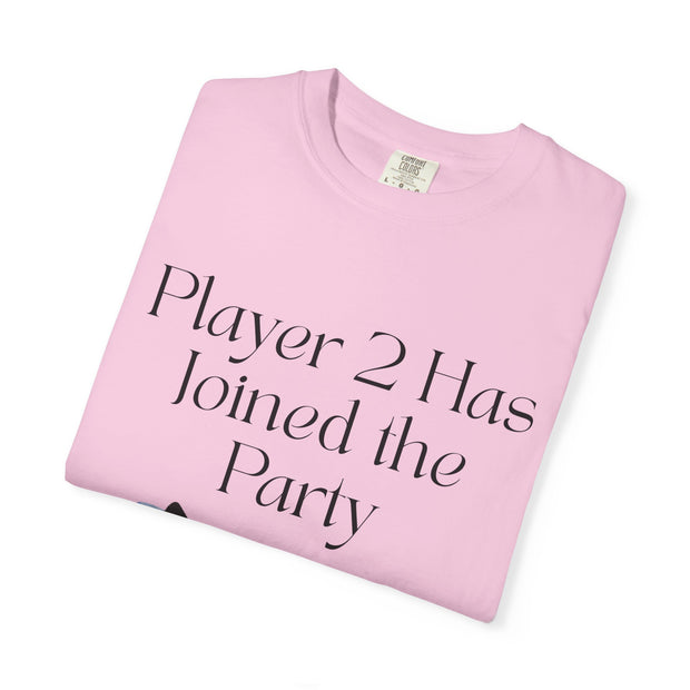 'Player 2 Has Joined The Party' 'Est. 2025' Unisex T-shirt