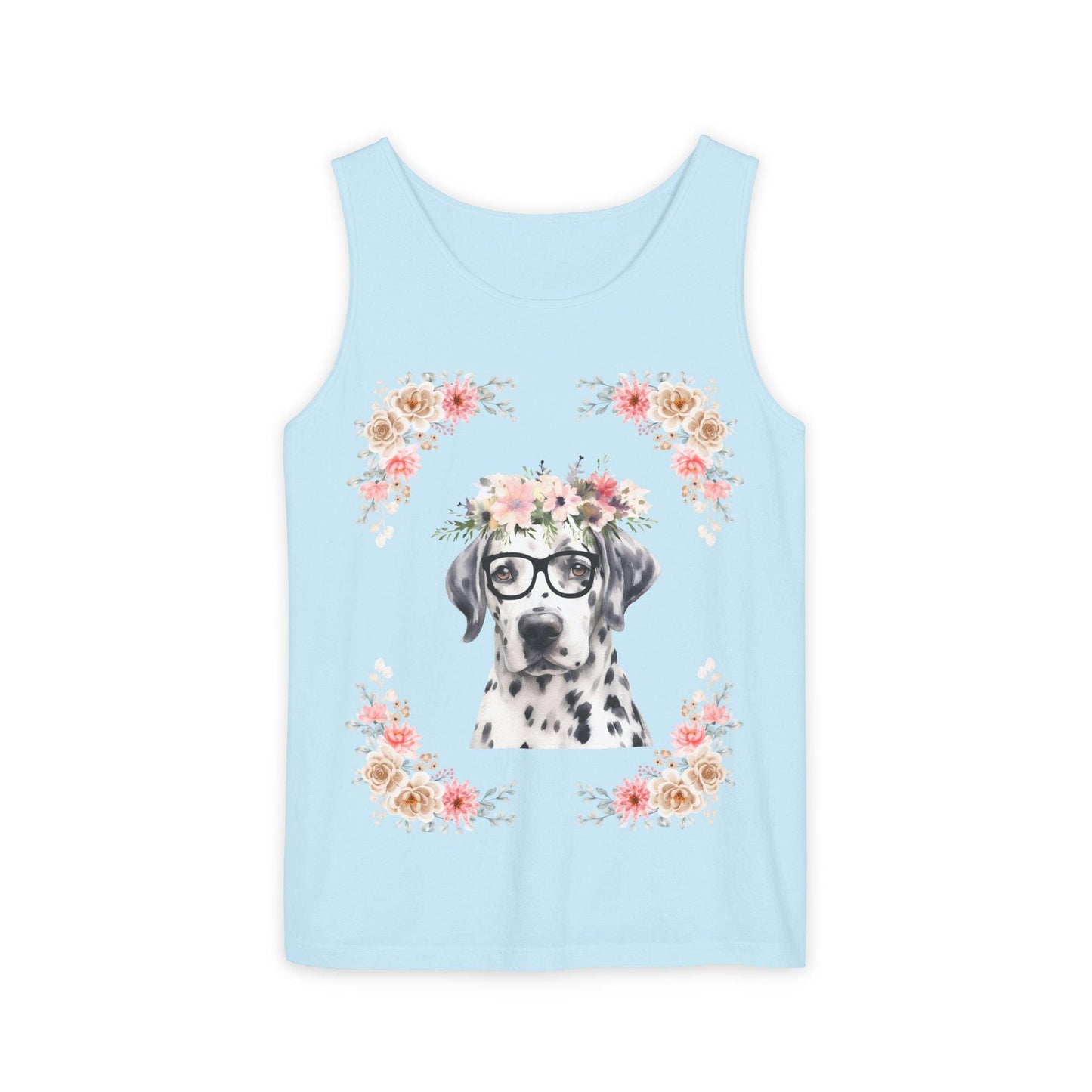 Geeky Goddess Dalmatian Unisex Tank Top