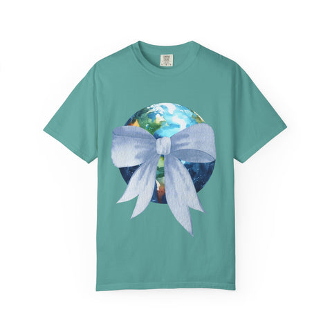 Earth Wrapped In A Bow Unisex T-Shirt