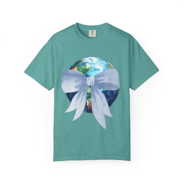 Earth Wrapped In A Bow Unisex T-Shirt