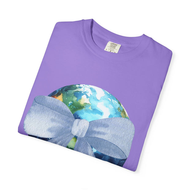 Earth Wrapped In A Bow Unisex T-Shirt