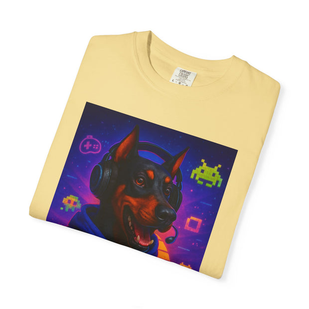 Game On Doberman Unisex T-Shirt