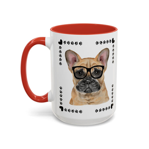 Geeky Good Pug Accent Coffee Mug