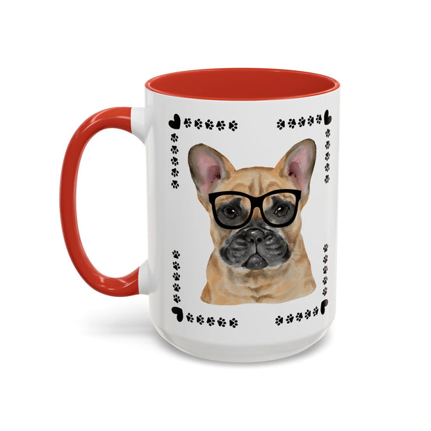 Geeky Good Pug Accent Coffee Mug