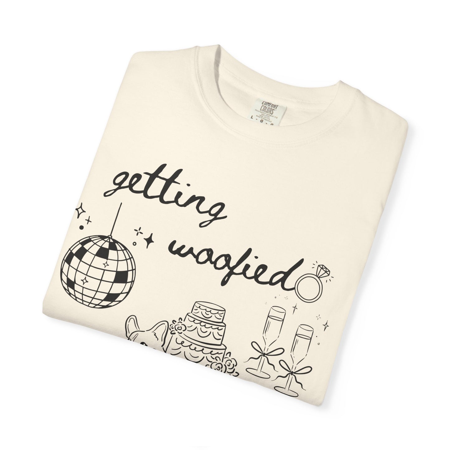 Getting Woofied Bachelorette Shirt Dog Bachelorette Shirt Dog Themed Bach Party Shirts Dog Lovers Wedding Shirts Dog Bridal Party Tees