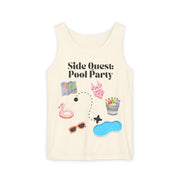 'Side Quest: Pool Party' Unisex Tank Top