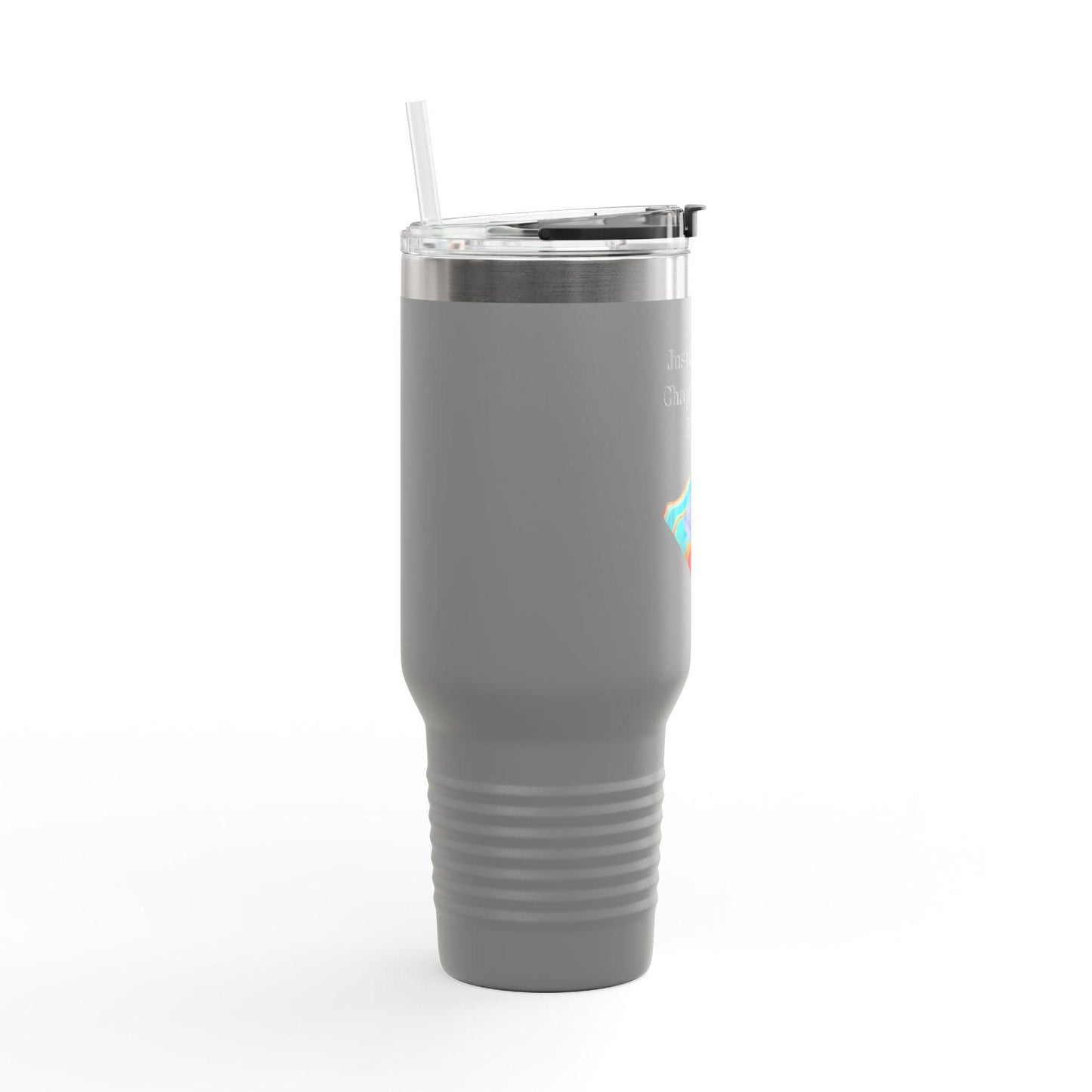 'Just One More Chapter (On The Beach)' Insulated Travel Mug, 40oz