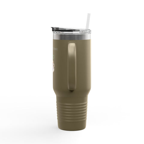 'Loading...Caffeine Boost' Insulated Travel Mug, 40oz
