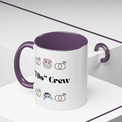 ''I Do' Crew' Accent Coffee Mug