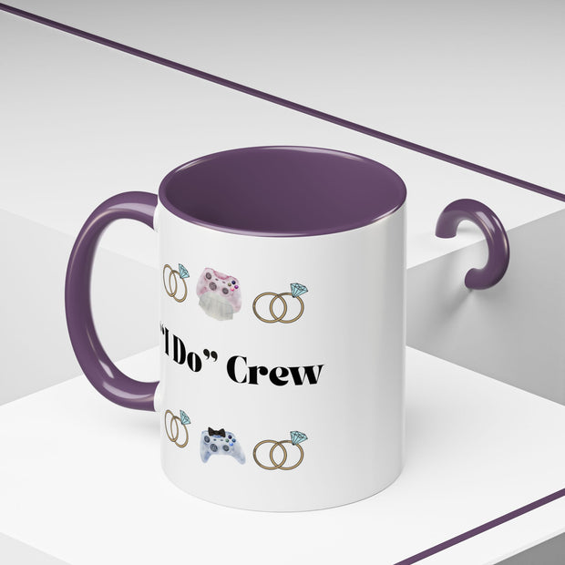 ''I Do' Crew' Accent Coffee Mug