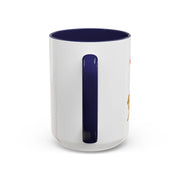 'Leo' Zodiac Accent Coffee Mug