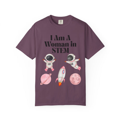 'I Am A Woman In STEM' Astronaut T-Shirt