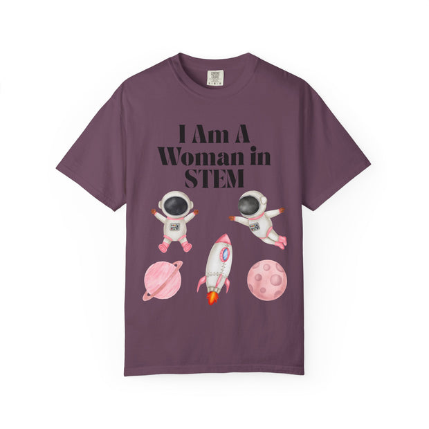 'I Am A Woman In STEM' Astronaut T-Shirt