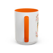 Geeky Goddess Pomeranian Accent Coffee Mug