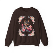 Geeky Goddess Yorkie Unisex Crewneck Sweatshirt