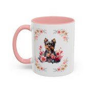 Geeky Goddess Yorkie Accent Coffee Mug
