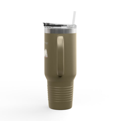'Plot Twist Energy' Insulated Travel Mug, 40oz