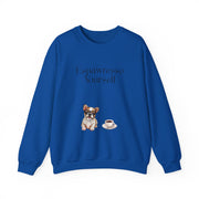 'Espawresso Yourself' French Bulldog Unisex Crewneck Sweatshirt