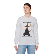 'Witch, Please. Too Much Magical To Handle' Wizard Unisex Crewneck Sweatshirt