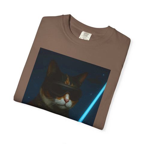 Star Paws Tricolored Cat Unisex T-Shirt