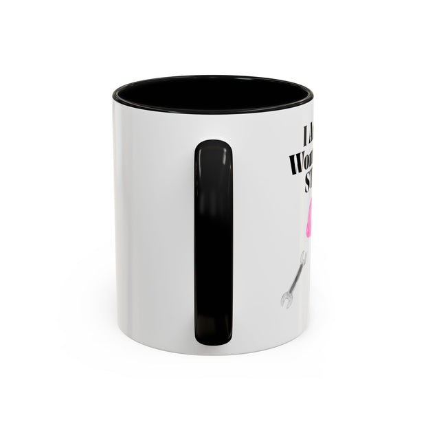 'I Am A Woman In STEM' Engineer Accent Coffee Mug